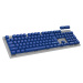 Genesis Lead 300, OEM, 106 kláves, ABS, modrá - NAG-2005