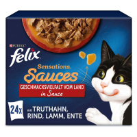 FELIX Sensations Saucen výběr z venkova, 24 × 85 g