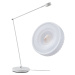 Lindby Stojací lampa Jyla, bílá, nastavitelná, GX53, 2700K