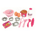 Écoiffier dětský cukrářský set Hello Kitty 2610-1 růžovo-oranžový