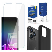 Ochranná fólie na displej 3mk Silver+ a Silicone Case pro iPhone 15 Pro