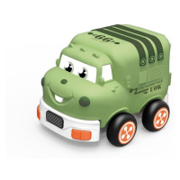 WIKY - Auto soft s tváří RC 13 cm zelené