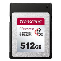 Transcend CFexpress 820 Type B 512GB PCIe Gen3 x2