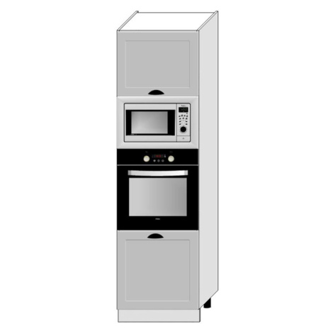 Kuchyňská Skříňka Adele D60pk Mv 2133 Pl šedá mat/bílá BAUMAX