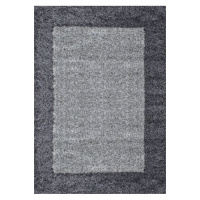 Ayyildiz koberce Kusový koberec Life Shaggy 1503 grey - 300x400 cm