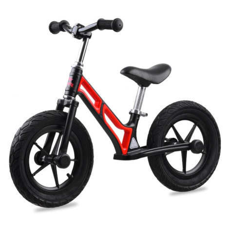 mamido  Dětské odrážedlo Tiny Bike nafukovací kola 12" červené