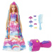 Barbie princezna s barevnými vlasy, mattel gtg00