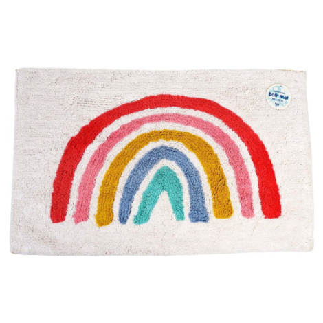 Bílá koupelnová předložka 83x52,5 cm Rainbow – Rex London
