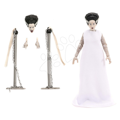 Figurka Frankensteinova nevěsta Monsters Jada s pohyblivými částmi a doplňky výška 15 cm