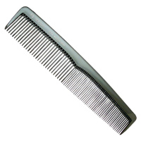 Eurostil Cutting Comb Straight 00454 - rovný kombinovaný hřeben ke stříhání, 19,5 cm