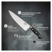 Zelite Infinity by Klarstein Executive-Plus, 8" kuchařský nůž, 61 HRC, nerezová ocel