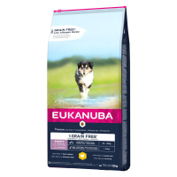 Eukanuba granule, 12 kg - 15 % sleva - Puppy Large Breed Grain Free Chicken (12 kg)