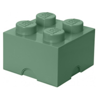 LEGO® úložný box 4 - khaki 250 x 250 x 180 mm