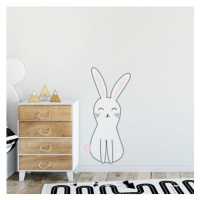 Yokodesign Nálepka na zeď - barevné postavičky - králíček Velikost: střední - M