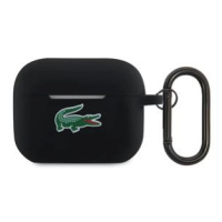 Pouzdro Lacoste Liquid Silicone Croc Logo Pouzdro pro AirPods Pro 2, black