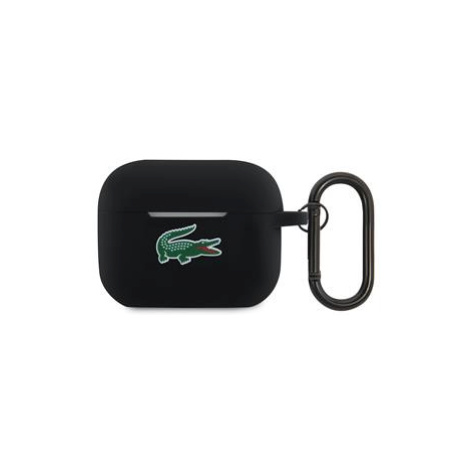 Pouzdro Lacoste Liquid Silicone Croc Logo Pouzdro pro AirPods Pro 2, black