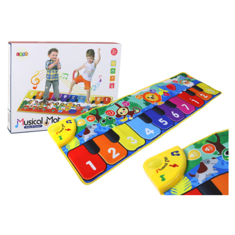 mamido  Taneční podložka se zvuky zvířátek a klávesnicí Mikuláš