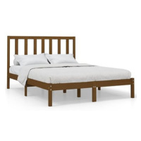 Rám postele medově hnědý masivní dřevo 120 × 200 cm, 3106766