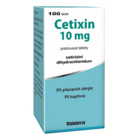 Cetixin 10 mg 100 tablet