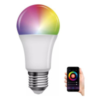 LED RGB Stmívatelná žárovka GoSmart A60 E27/9W/230V 2700-6500K Wi-Fi Tuya