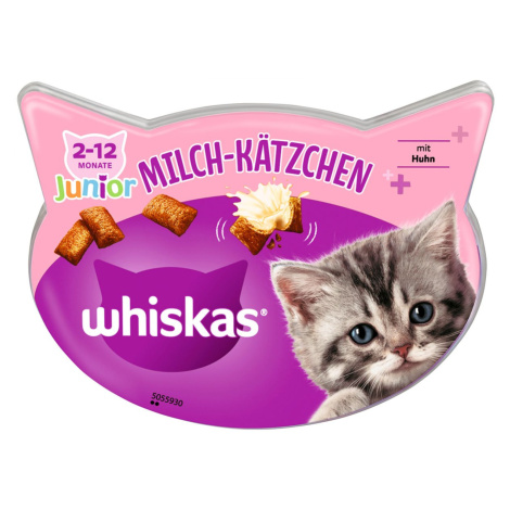 Whiskas mléčná svačinka pro koťata 8× 55 g