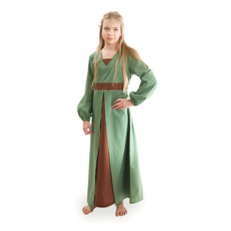Dívčí šaty Arwen, tmavé, velikost 122/128