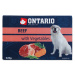 Vanička ONTARIO Dog Beef with Vegetable 320 g