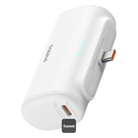 Baseus power banka 5000mAh 20W USB-C bílá