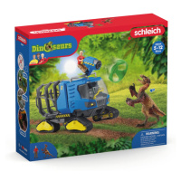 Schleich 42604 pásové vozidlo na odchyt dinosaurů