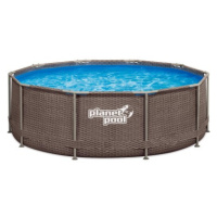 Planet Pool bazén CF FRAME ratan - 305 x 91 cm