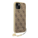 Guess GUHCP14MGF4GBR hard silikonové pouzdro iPhone 14 PLUS 6.7" brown 4G Charms Collection