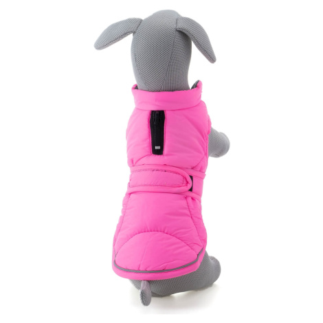 Vsepropejska Monty podzimní bunda pro psa Barva: Růžová, Délka zad (cm): 54, Obvod hrudníku: 66 