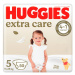 HUGGIES® Extra Care pleny jednorázové 5 (12-17 kg) 50 ks