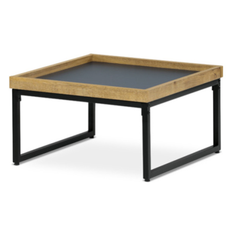 Konferenční stolek Autronic 53x30 cm šedý MDF CT-612 OAK