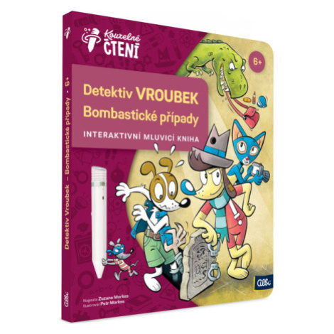 Albi Kouzelné Čtení ALBI Kouzelné čtení Kniha: Detektiv Vroubek - Bombastické případy 163083