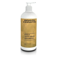 BRAZIL KERATIN Anti Frizz Gold Shampoo 550 ml