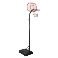 vidaXL Basketbalový koš bílý 282–352 cm polyethylen