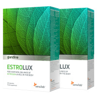 EstroLux - Vyrovnávač hladiny estrogenu 1+1 ZDARMA. Kapsle proti hormonální nerovnováze. 2x 60 k