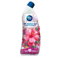 AmbiPur Ambi Pur WC Active Gel Růžový ibišek & růže WC čistič, 750 ml