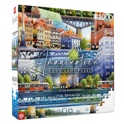 Good Loot Imagination: Tytus Brzozowski Warsaw Bridges Puzzle 1000
