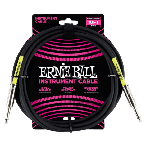 Ernie Ball 10' Classic Cable Black