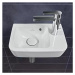 VILLEROY & BOCH O.novo Umývátko Compact 360x250 mm, s přepadem, 1 otvor pro baterii vpravo, alps