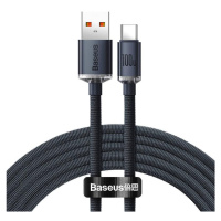 Datový kabel Baseus Crystal Shine Series USB-C 1,2m 100W (20V/5A) černý