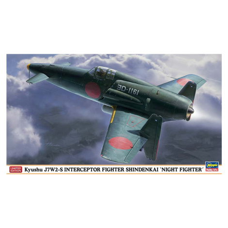 Hasegawa Kyushu J7W2-S Interceptor Fighter Shinden Kai (Limited Edition) 1:48