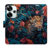 iSaprio Flip pouzdro Flower Jaguar 02 pro Poco F6