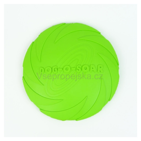 Vsepropejska Soar plastové frisbee pro psa | 18 cm Barva: Zelená, Rozměr (cm): 18