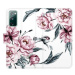 iSaprio flip pouzdro Pink Flowers pro Samsung Galaxy S20 FE