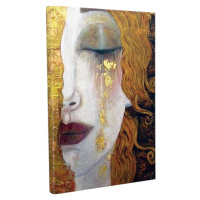 Nástěnná reprodukce na plátně Gustav Klimt Golden Tears, 30 x 40 cm