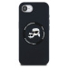 Karl Lagerfeld Liquid Silicone K&CH Heads MagSafe kryt iPhone 16e černý