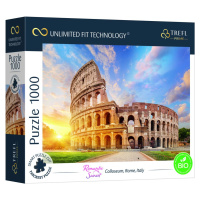 Puzzle prémiové Romantický západ slunce Coloseum Řím Itálie - Trefl